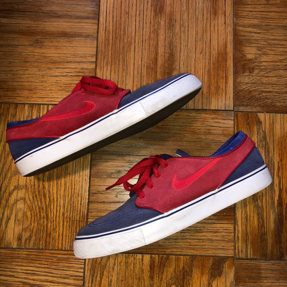 Nike sb suede Janoski red and blue